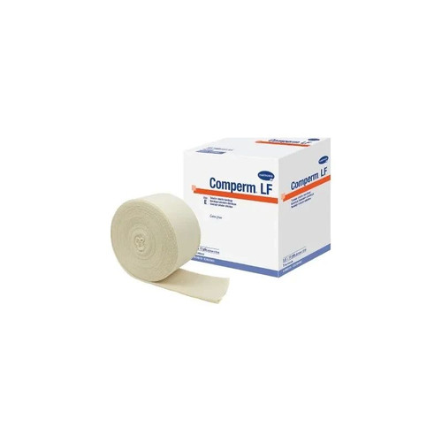 Hartmann - Comperm - 83050000 - Elastic Tubular Support Bandage 3 - 1/2 Inch X 11 Yard Pull On Natural Nonsterile Size E Standard Compression - Box/1