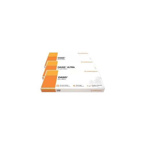 Smith & Nephew - 100033 - Oasis Fenestrated Wound Matrix Dressing 3 Cm X 1/2 - Box/10