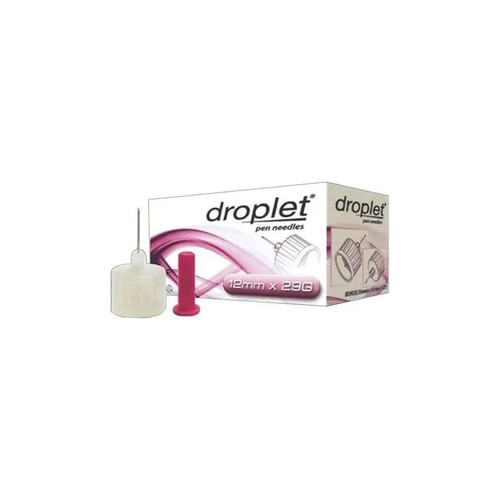 Htl-Strefa - Droplet - 8308 - Pen Needle 29G (0.33Mm) X 12Mm (100 Count). - Box/100