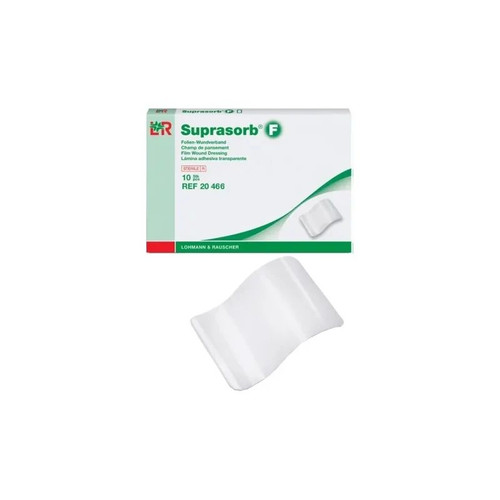Lohmann & Rauscher - 20466 - Suprasorb F Transparent Film Dressing, 8" X 12". - Box/10