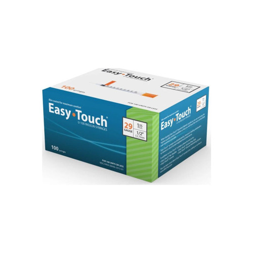 Ddp Medical - Mhc829155 - Syr Easy Touch, 29g,1cc, 1/2" - Box/100