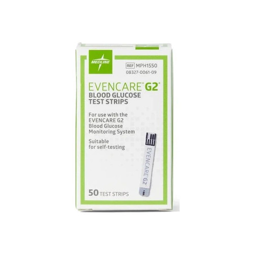 Medline - Mph1550z - Evencare G2 Blood Glucose Monitoring System - Box/50