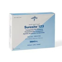 Medline - Msc2703 - Dressing,Trnsprnt,Suresite123,2.4"x2.8" - Each