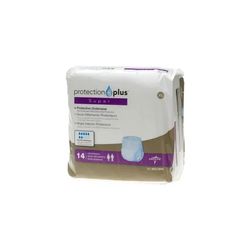 Medline - Msc33600z - Protection Plus Super Protective Adult Underwear - Bag/14