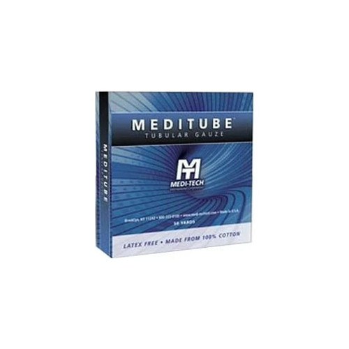 Medi-Tech - Meditube - Mttg325 - International - Cotton Tubular Gauze Size 2 - 1/2, 1 - 1/8" X 50 Yds., For Small Hands, Wrists And Feet. - Each