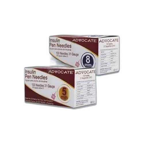 Pharma Supply - Kyowa Kirin - 616 - Advocate Pen Needle, 31G X 3/16" (5Mm) Mini Needle - Box/100