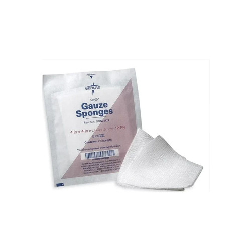Medline - Non21420h - Woven Sterile Gauze Sponges - Box/100