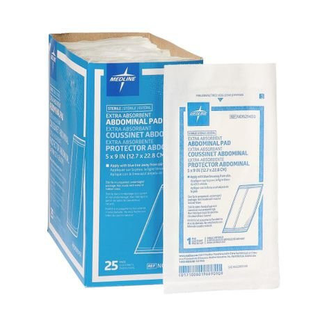 Medline - Non21450h - Sterile Abdominal Pads - Box/25
