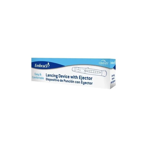 Omnis Health - Apx02ab0122 - Lancing Device Embrace Safety Lancet Needle - Case/150