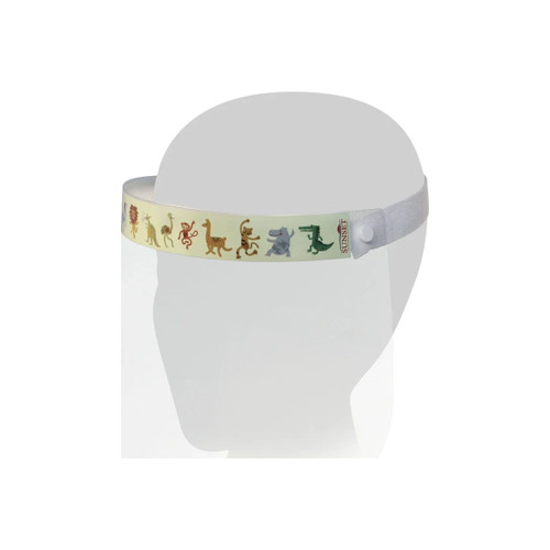 Sunset Healthcare Solutions - Ppe3002Pfs-A - Face Shield, Pediatric, Animal Design - Each