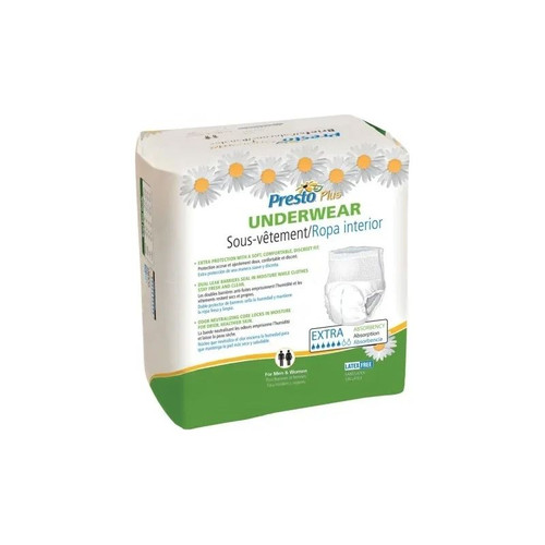 Drylock Technologies - Aub23020 - Presto Supreme Classic Protective Underwear Medium 32" - 44" Maximum Absorbency . - Package/20
