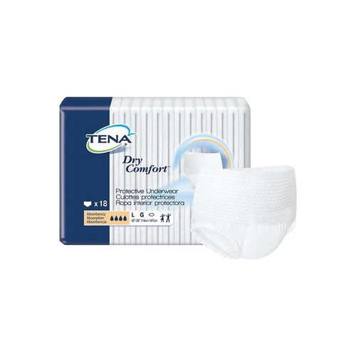 Essity - 57253 - Tena Dry Comfort Moderate Long Pad - Case/120