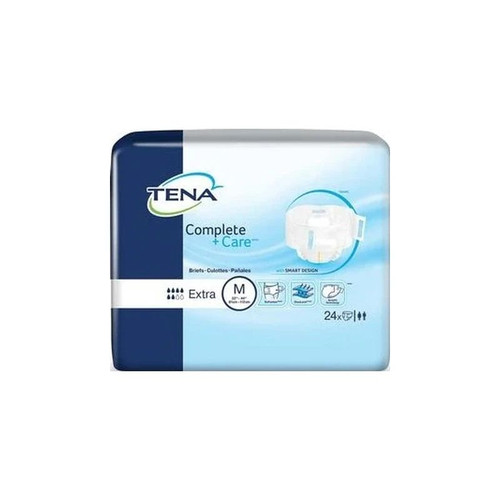Essity - Tena - 67450 - Complete + Care Ultra Brief, Medium, 32" - 44" - Replaces: Sq67320, Sq67322, Sq69960, Sq69962 - Case/80