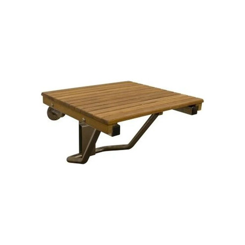 Teakworks4U - Tbf-340160W - Tbf340160W - Ada Compliant Shower Bench (Based On Bottom Bracket To Top Of Bench) Burmese T - Each