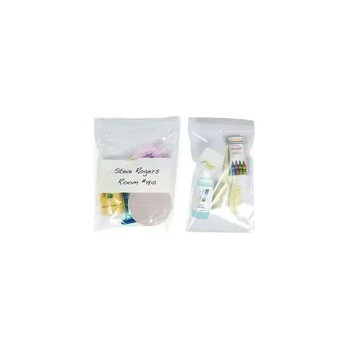 Dukal - Zip35Wb - Zip Bag, Clear With White Block, 2 Mil, 3" X 5" - Bag/1