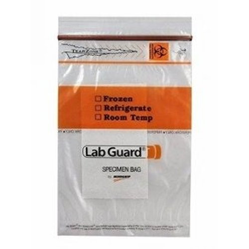 Medegen Medical - Novaplus - Vsbl2X69 - Products - Specimen Transport Bag With Document Pouch 6 X 9 Inch Zip Closure Unprinted Nonsterile - Case/1000