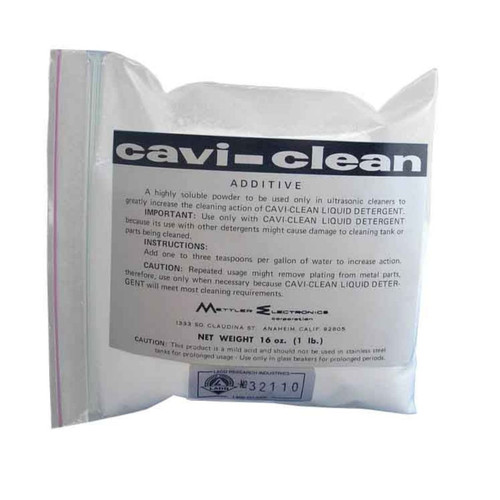 Fabrication Enterprises - Cavi-Clean - 13-5041 - Ultrasonic Cleaner Additive Powder 1 Lbs Bag Soap Scent - Case/6
