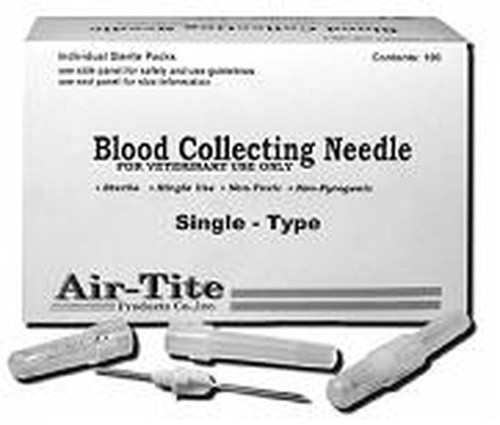 Air Tite - Nbc181M - Blood Collection Needle 18 Gauge 1 Inch Length Conventional Without Tubing Sterile - Box/100