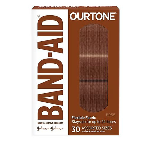 Johnson & - J Sales - 38137119586 - Bandage, Adh Band - Aid Ourtone Flex Fabric - Box/30