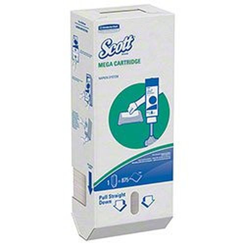 Kimberly Clark - 98908 - Napkin Wht Megacartridge 875 Kimcon - Case/6