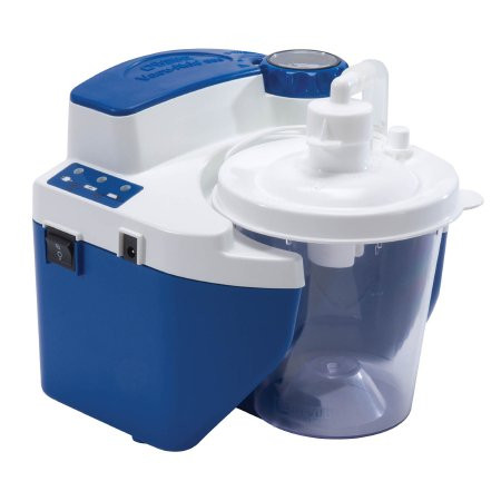 Drive Devilbiss Healthcare - Vacu-Aide Qsu - 7314D-603 - Medical Suction Canister 1200 Ml Float Valve Shut - Off Lid - Package/1