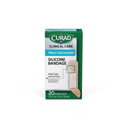 Medline - Cur5002V1H - Bandage,Silicone,Curad,.75X3" - Case/24