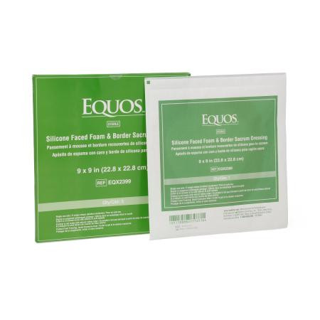Medline - Eqx2399 - Dressing, Foam, Silicone, Sacrum 9"x9" - Each
