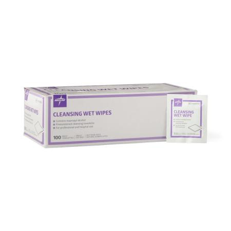 Medline - Mds094184h - Towelette, Cleansing, W/ Bzk - Each