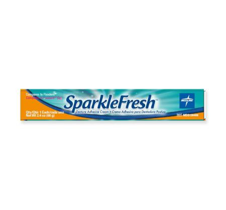 Medline - Mds136408hh - Adhesive,Denture,Sparklefresh,2.4 Oz - Each