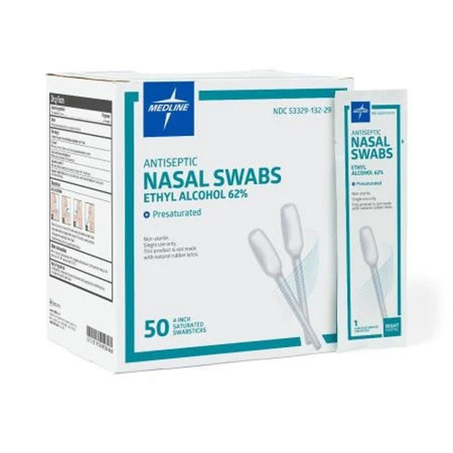 Medline - Mdsr1971 - Alc Nasal Single Swab, Retail - Each