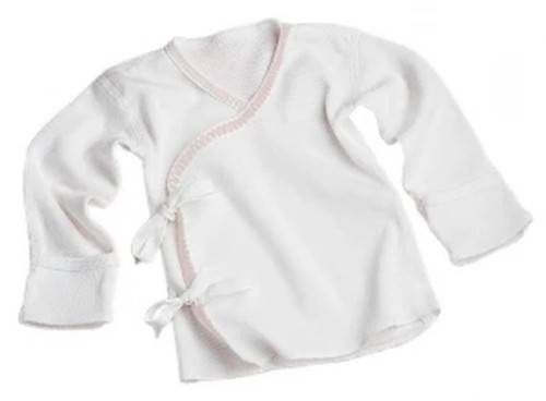 Medline - Mdt2112752 - Shirt,Baby,Tieside,Mitten Cuff,6Mo - Each