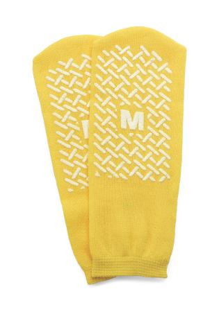 Medline - Mdtps4B03Fpy - Slipper, Fall Prev, Ylw, Medium - Case/48