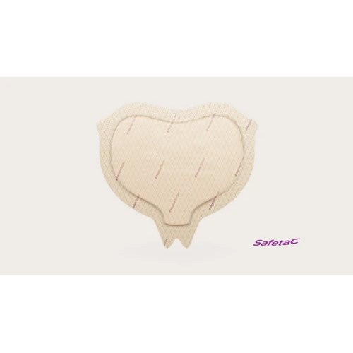 Smith & Nephew - 581300 - Molnlycke 282455 Mepilex Border Sacrum 87 X 98 Selfadherent Absorbent Bordered Foam Dressing With Sa - Cs//50