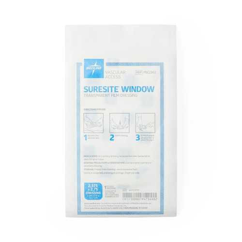 Medline - Msc2302h - Dressing,Trnsprnt,Suresite,2.375"x2.75" - Each