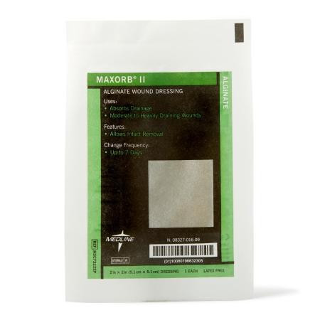 Medline - Msc7322epz - Dressing, Alginate, Maxorb Ii, 2"x2" - Each