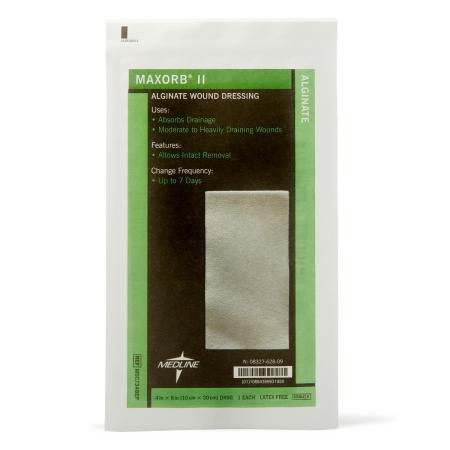 Medline - Msc7348eph - Dressing, Alginate, Maxorb Ii, 4"x8" - Each