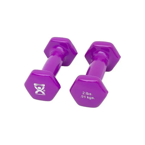 Fabrication Enterprises - Cando - 10-0551-2 - Dumbbell Pair Hexagon Heads Lbs. - Each