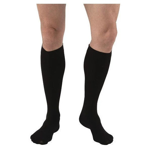 Bsn Medical - Jobst Relief - 6038303 - Compression Stocking Knee High X - Large / Petite Full Calf Black Closed Toe - Each