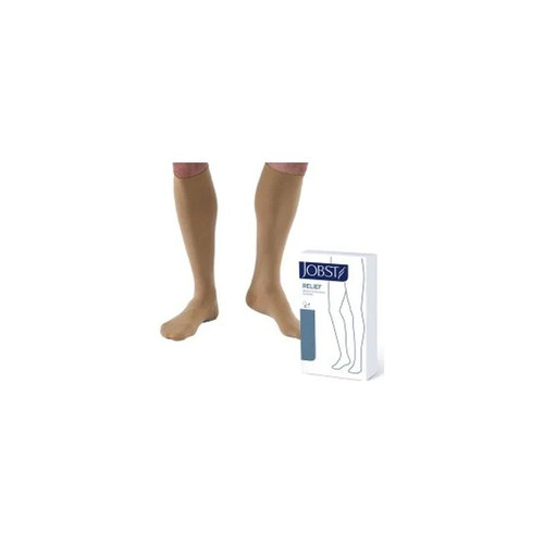 Bsn Medical - Jobst Relief - 7864901 - Compression Stocking Knee High Medium Black Open Toe - Each
