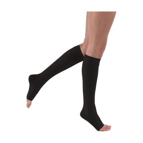 Bsn Medical - Jobst Relief - 7865003 - Compression Stocking Knee High X - Large Black Open Toe - Each