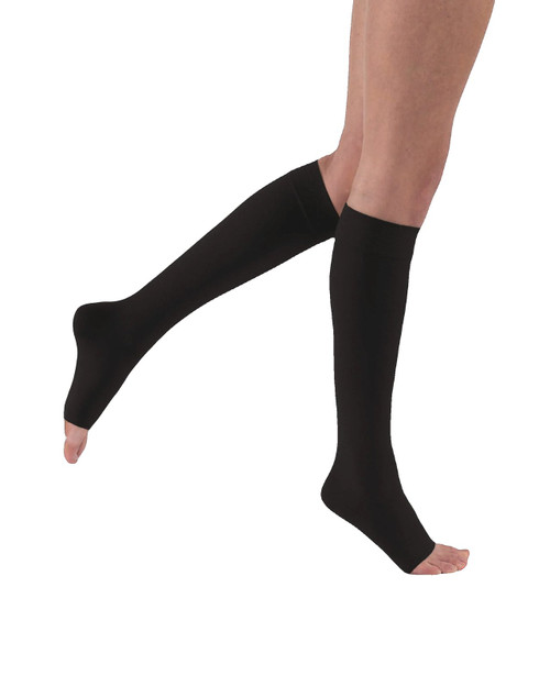 Bsn Medical - Jobst Relief - 7865100 - Compression Stocking Knee High Small Black Open Toe - Each