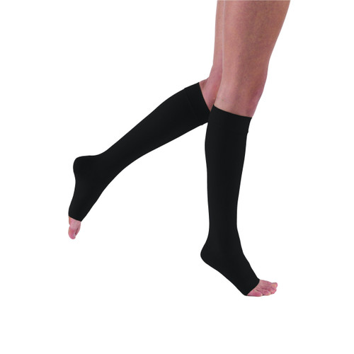 Bsn Medical - Jobst Relief - 7865106 - Compression Stocking Knee High Small / Petite Black Open Toe - Each