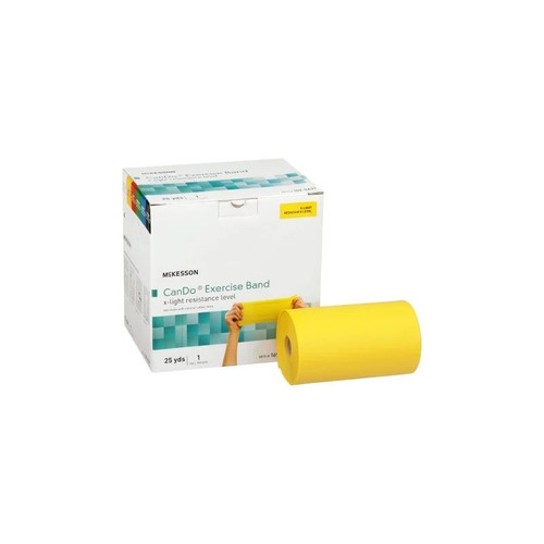 Mckesson - 169-5631 - Cando Exercise Resistance Band Yellow 5 Inch X 25 Yard Light - Each