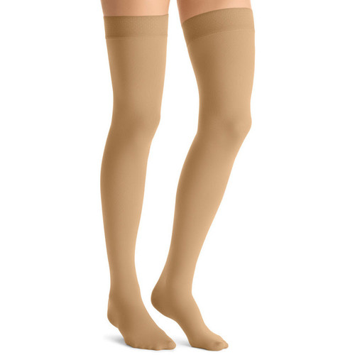 Bsn Medical - 115466 - Compression Stocking Jobst Opaque Thigh High X - Large Honey Closed Toe - Pair
