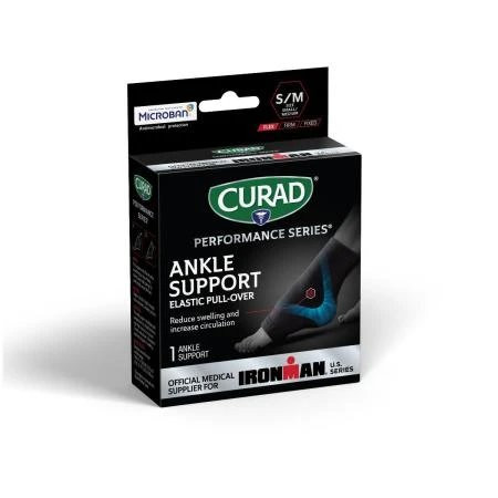 Medline - Curim26100sm - Support,Ankle,Elastic,Sm/Med,Microb - Each