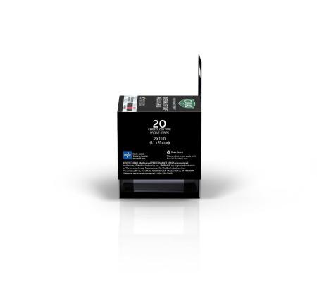 Medline - Curim5060 - Kinesio Tape, Im, Black, Dsp, 2"x10",12 - Each