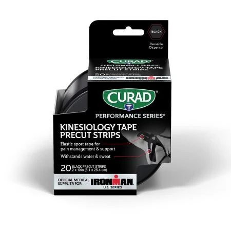Medline - Curim5060h - Ironman, Kinesio Tape, Black, 2"x10",1 - Each