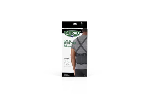 Medline - Curort222lhh - Support,Back,W/Susp Retail,L,1 Ea - Each