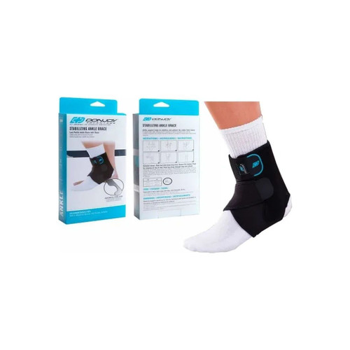 Djo Djorthopedics - Da161Ab01-Blk-S,M - S,M - Da161Ab01Blksm - Donjoy Advantage Stabilizing Ankle Brace, Small/Medium - Each