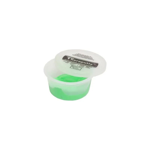Fabrication Enterprises - Cando - 10-0902 - Theraputty Standard Exercise Putty, Green Medium, 2 Oz. - Each